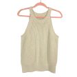 Madewell Cream Open Knit Racerback Sweater- Size M on Sale