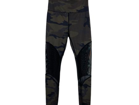 Carbon38 Camo Mesh Leggings- Size ~S (see notes, Inseam 27.5 ) Cheap