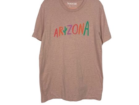 Kaeraz Blush Multi Color Arizona Tee- Size L Supply