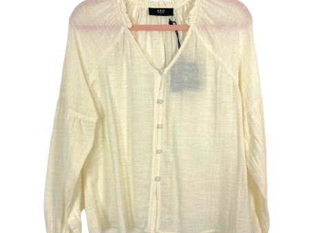 Able Antique White Dalia Blouse NWT- Size M (sold out online) Online Sale