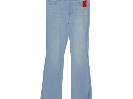 Spanx Retro Light Wash Flare Jeans NWT- Size L (sold out online, Inseam 33”) For Cheap