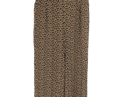 J Crew Animal Print Silk Pants NWT- Size 14 (Inseam 24”) on Sale