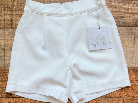 Cygnet Living Creamy White Pleated Front Shorts NWT- Size 4T Sale