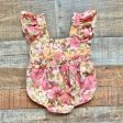 Show Me Your Mumu Mini Pink Floral Bubble- Size 6-12M Hot on Sale