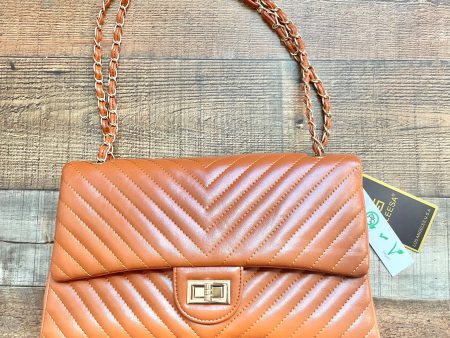 Caleesa Brown Leather Handbag NWT Sale