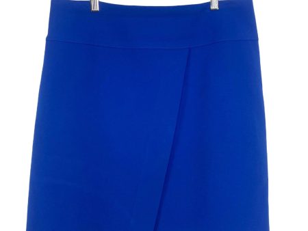 J.Crew Royal Blue Slit Front Skirt- Size 12T (see notes) Online Sale