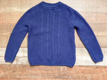 Cygnet Living Navy Combed Cotton Cabled Sweater- Size 4T on Sale