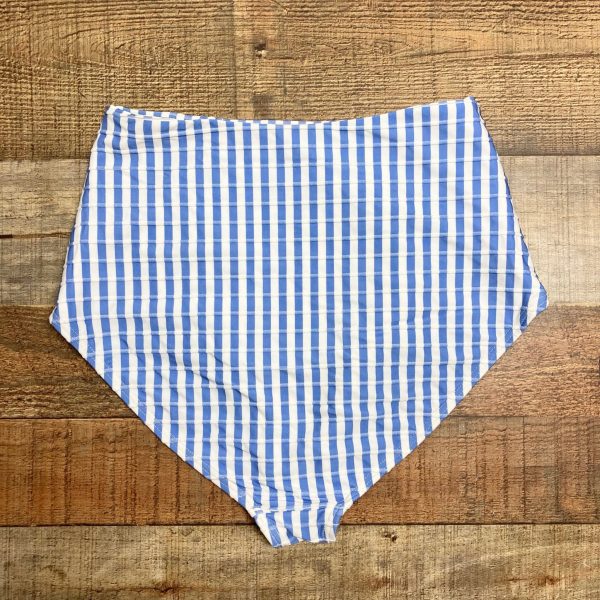 Show Me Your Mumu Mermaid Blue and White Bikini Bottoms- Size S (see notes, we have matching top) Online