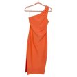 Petal + Pup Orange One Shoulder Nadene Dress NWT- Size 4 For Sale