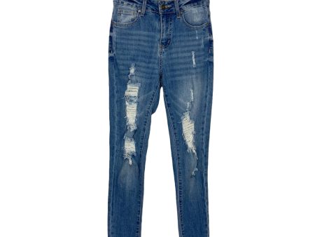 Hammer Jeans Los Angeles Distressed Jeans- Size 1 (Inseam 27.5 ) Online Sale