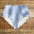 Show Me Your Mumu Mermaid Blue and White Bikini Bottoms- Size S (see notes, we have matching top) Online