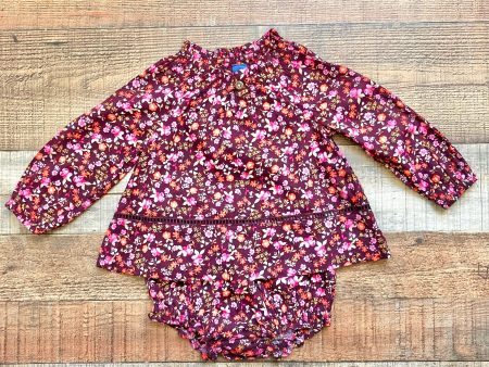 Old Navy Floral Dress with Matching Bloomers- Size 12-18M Sale