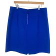 J.Crew Royal Blue Slit Front Skirt- Size 12T (see notes) Online Sale