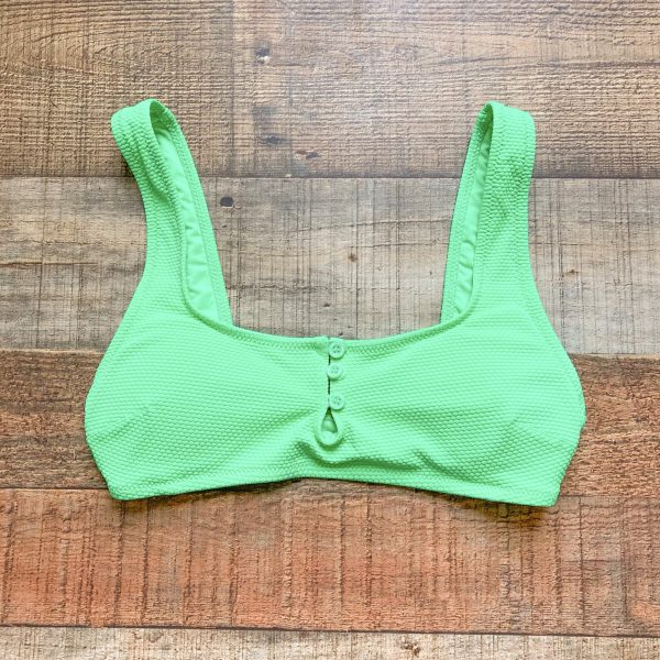 Aerie Green Padded Bikini Top- Size S on Sale