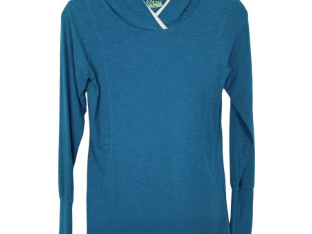 TASC Performance Teal Hooded Pullover- Size XS For Discount