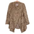 BB Dakota Faux Fur One Button Closure Jacket- Size S (see notes) For Discount