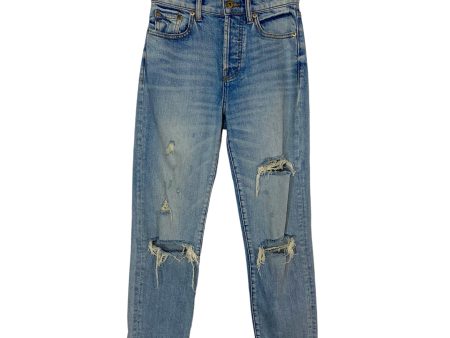 Pistola Medium Wash Distressed Jeans- Size 24 (Inseam 25”) Online Hot Sale