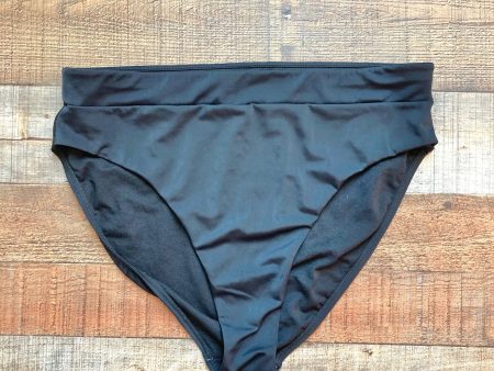 Swimsuits for All Black Bikini Bottoms- Size 16 Sale