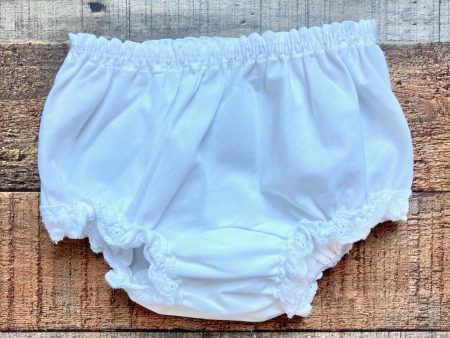 Little Things White Lace Hem Bloomers- Size S Discount