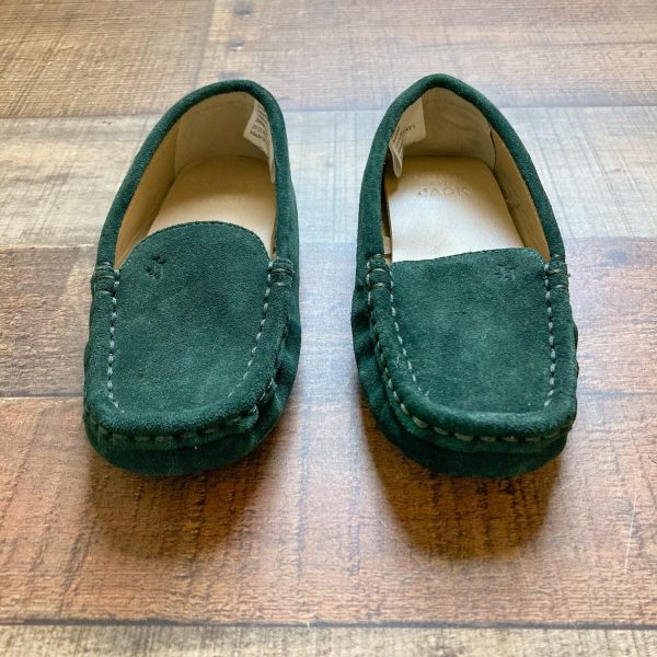 Janie & Jack Green Suede Loafers- Size 10 (Brand New Condition) Online