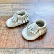 Bird Rock Baby White Fringe Moccasins- Size 3 Discount