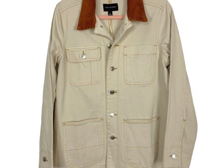 Free Assembly Cream Corduroy Collared Barn Jacket- Size S (sold out online) Supply