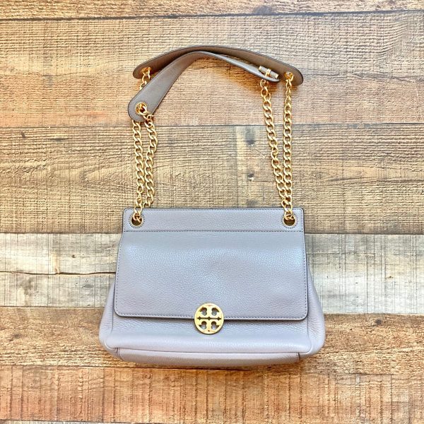 Tory Burch Chelsea Flap Leather Gold Chain Shoulder Bag (sold out online) Hot on Sale