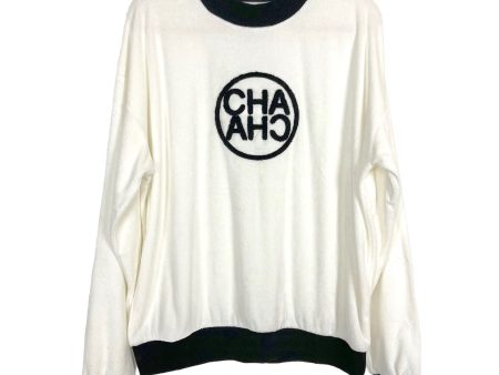 EllandEmm Cha Cha Terry Cloth Sweatshirt NWT- Size XL 2XL on Sale