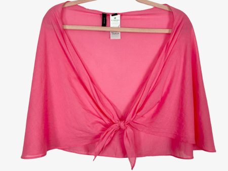 Re-Imagined by J. Crew Pink Sheer Scarf- Size S M Sale