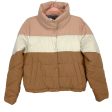 Abercrombie & Fitch Blush Cream Mocha Color Block Jacket NWT- Size S Cheap