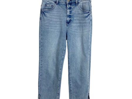 Vervet Light Wash Side Slit Hem Jeans- Size 30 (Inseam 25.5”) Hot on Sale