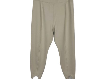 Abercrombie & Fitch Cream Stirrup Pants- Size XL For Discount