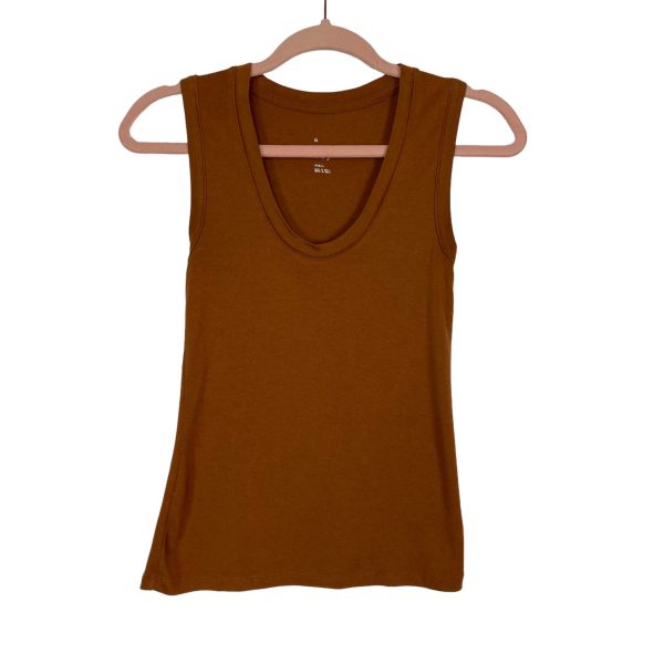 A New Day Brown Tank- Size S For Discount