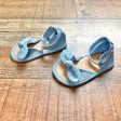 Old Navy Denim Bow Ankle Strap Sandals- Size 6-12M on Sale