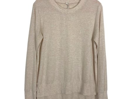 Alo Beige Side Split Sweatshirt- Size M (see notes) Online now