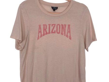 Top Shop Pink Arizona Print Tee- Size 12 Petite Online