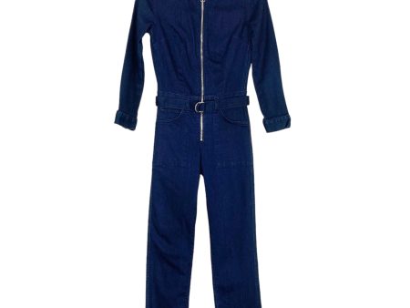 3x1 NYC Denim Front Zip Jumpsuit- Size XS Cheap