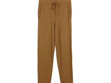 Italic Brown Cashmere Drawstring Joggers NWT- Size S (Inseam 27.5 ) Online