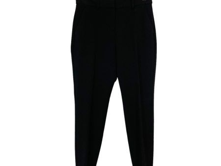 Express Black Stretch Mid-Rise Columnist Ankle Pants- Size 00 Short (Inseam 25”) Hot on Sale