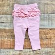 Old Navy Pink Ruffle Butt Pants- Size 12-18M Hot on Sale