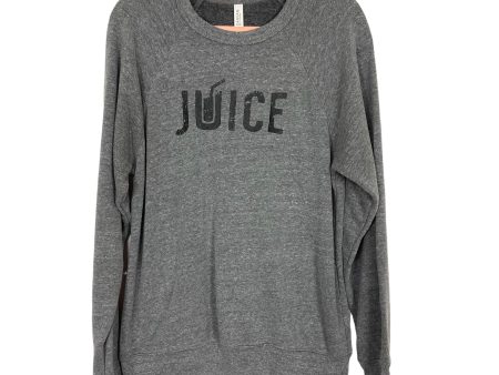 Bella + Canvas Gray Heathered Juice Sweatshirt- Size L Online now