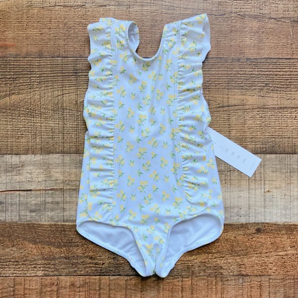 Minnow Lemon Print Ruffle One Piece NWT- Size 2T (sold out online) Online now