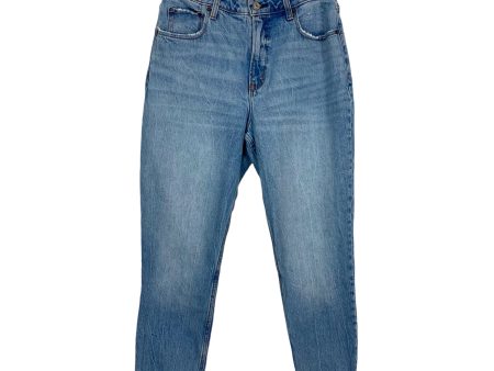 Abercrombie & Fitch The Skinny High Rise Raw Hem Jeans- Size 30 10R (Inseam 26”) Online Sale