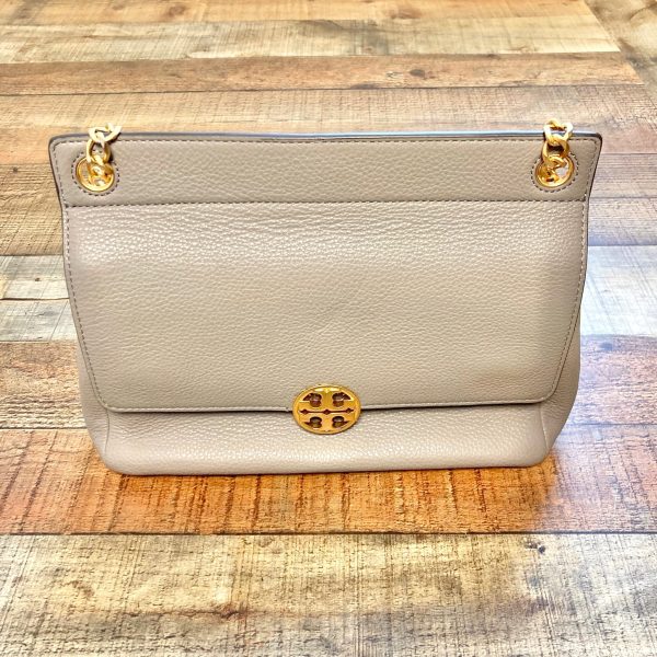 Tory Burch Chelsea Flap Leather Gold Chain Shoulder Bag (sold out online) Hot on Sale