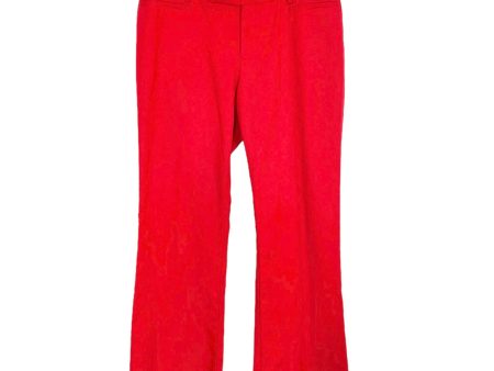 Gap Red Modern Boot Cut Pants- Size 10 (Inseam 32”) Online Hot Sale