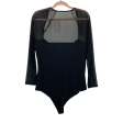 Abercrombie & Fitch Black Mesh Squareneck Bodysuit NWT- Size XL (sold out online) Hot on Sale