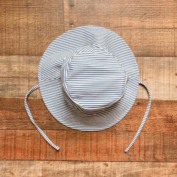 H&M Blue and White Striped Quick Dry Sun Hat- Size 2-3Y Online now