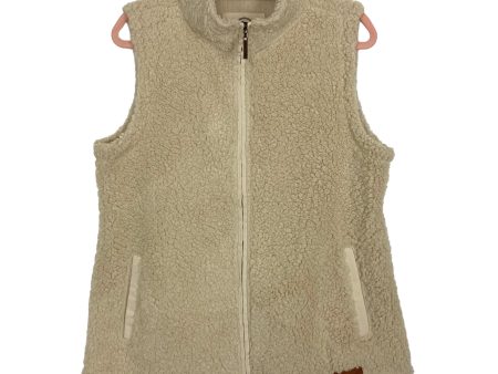 Marleylilly Beige Sherpa Vest- Size M Cheap