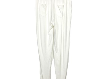 Amaryllis Ivory Supersoft Drawstring Joggers- Size XL (Inseam 33”) Online