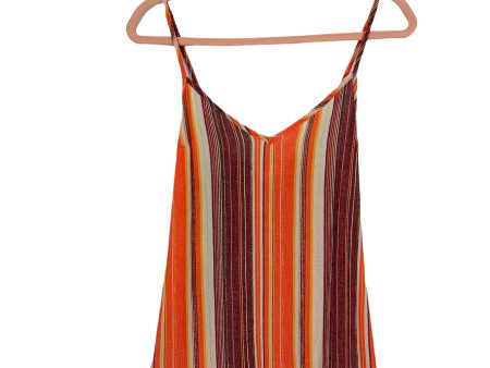 P.J. Salvage Metal Slow Jams Multi Stripe Cami- Size XS (we have matching pants) Online Sale